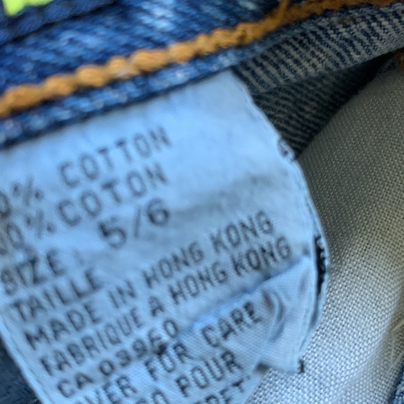 Vtg 80s Jordache high rise zipper ankle with bows denim jeans 22 inch waist - Picture 8 of 9